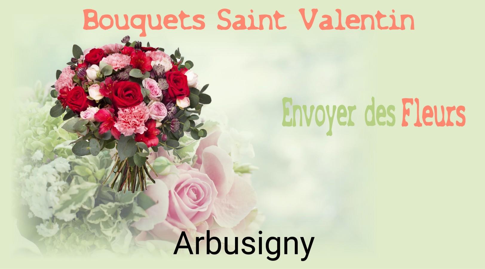 Roses de Saint-Valentin livrées à Arbusigny